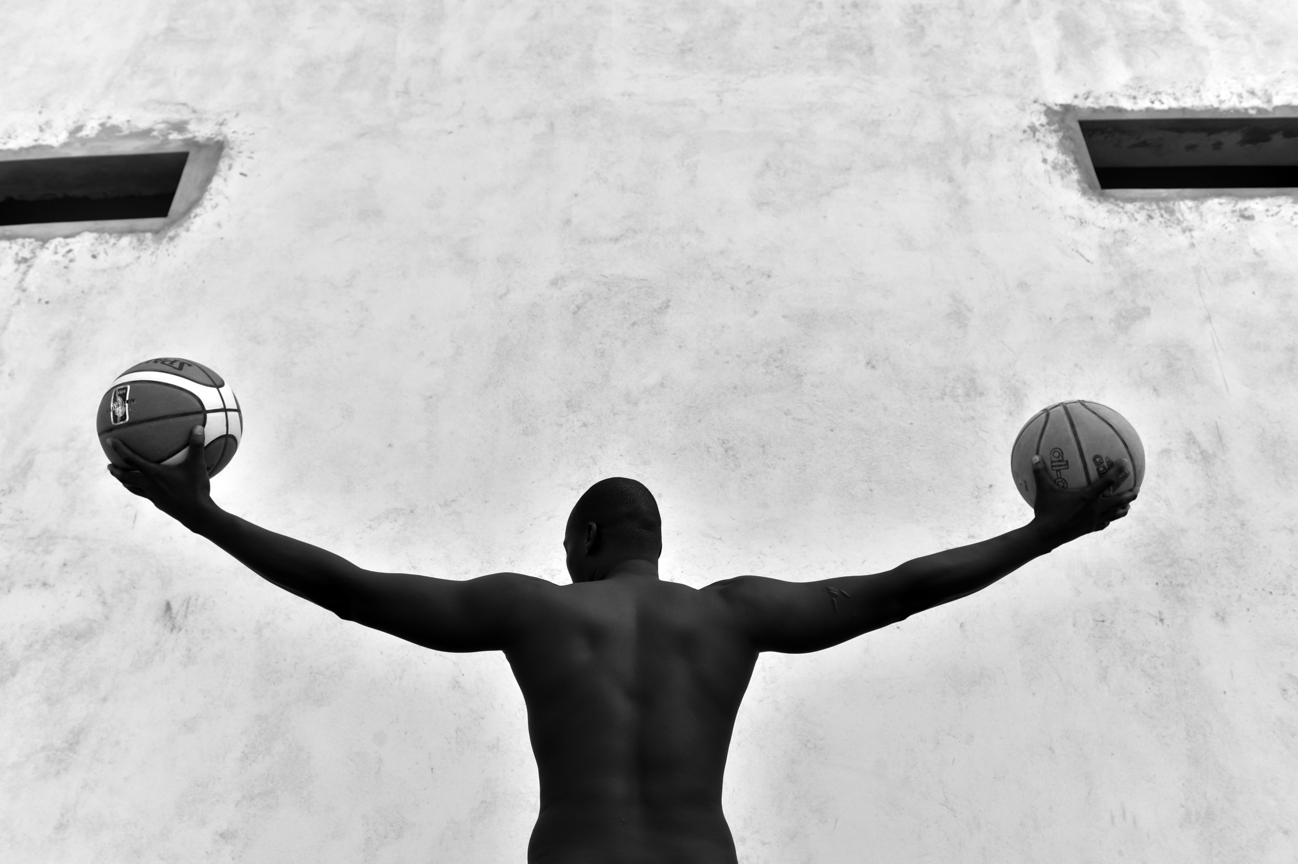Picture taken for the International Basketball Foundation .
South-Sudan, Juba.
Nimra Talata stadium
The International Basketball Foundation (IBF) was founded in 2008 by FIBA.
This Foundation is the social, educational and legacy branch of FIBA to address the role of sport and basketball especially in society. The role of the Foundation is to preserve and promote the values of basketball and its cultural heritage.