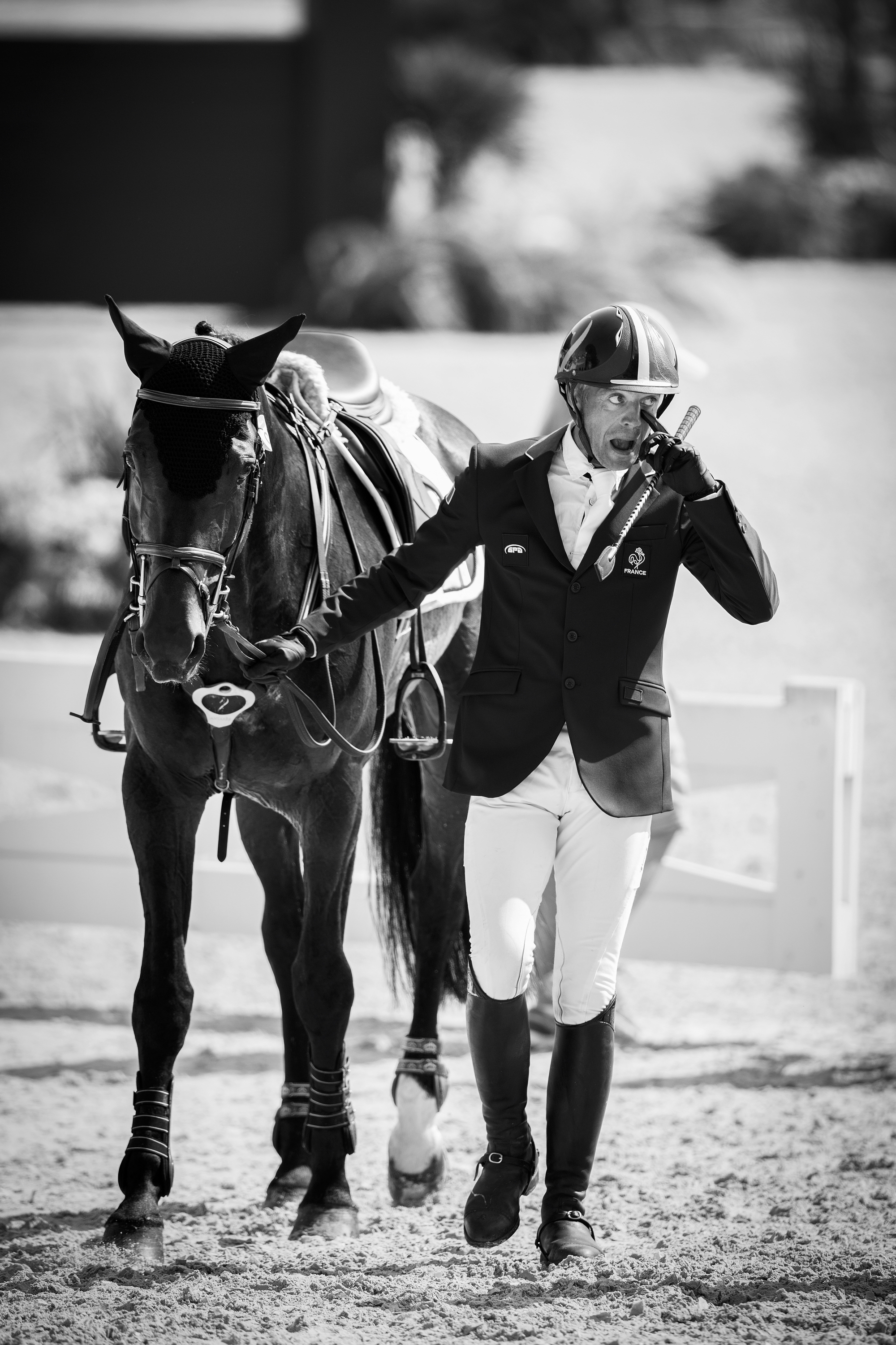 EQUESTRIAN
Campaign realized for the International Federation for Equestrian Sports FEI.
OLYMPIC GAMES RIO 2016
JUMPING TEAM FINAL
FRANCE LAGHOUG Karim