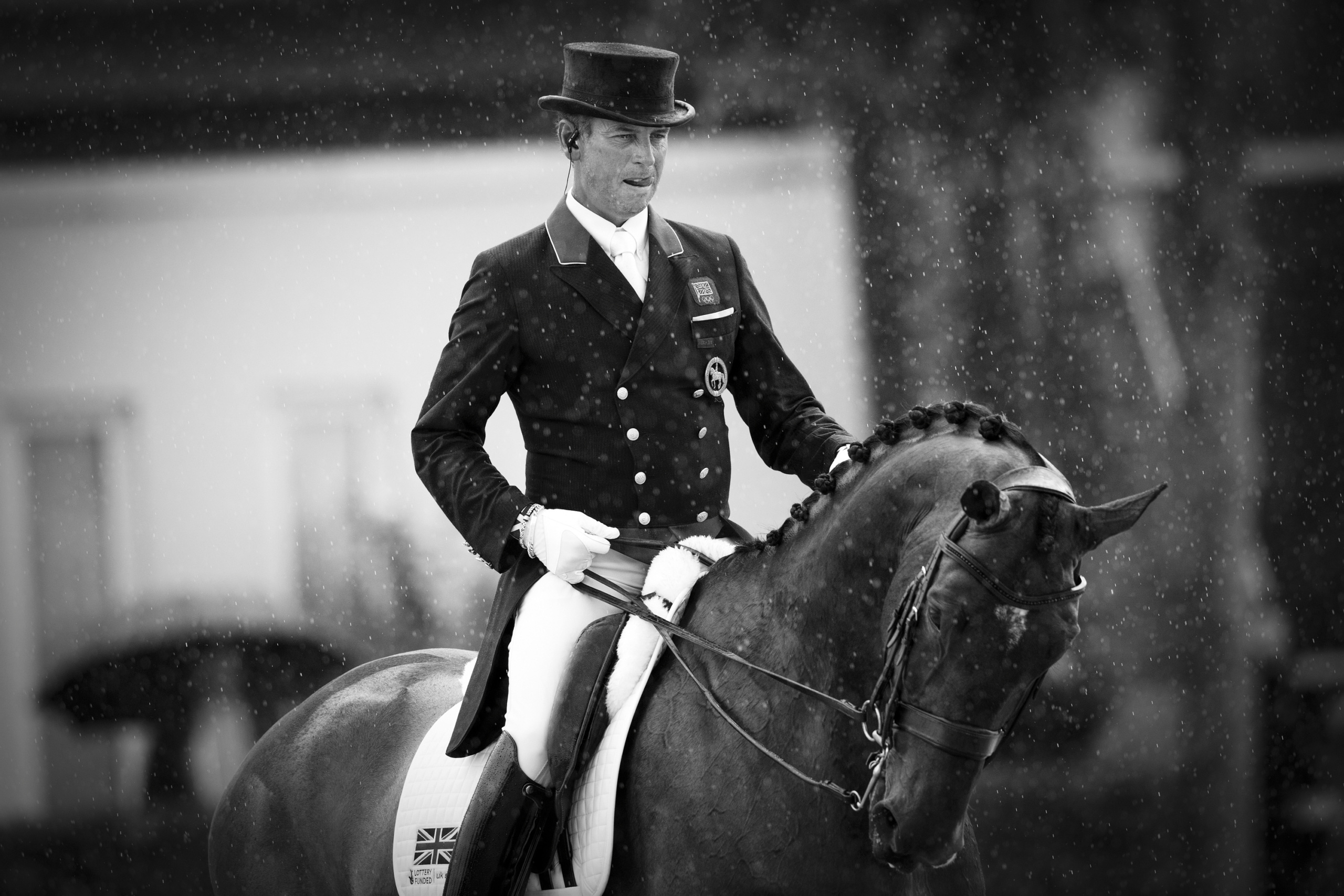 FEI EUROPEAN CHAMPIONSHIPS Aachen 2015.
Individual Final Dressage. WARM UP
RIDER: CARL HESTER
HORSE: NIP TUCK