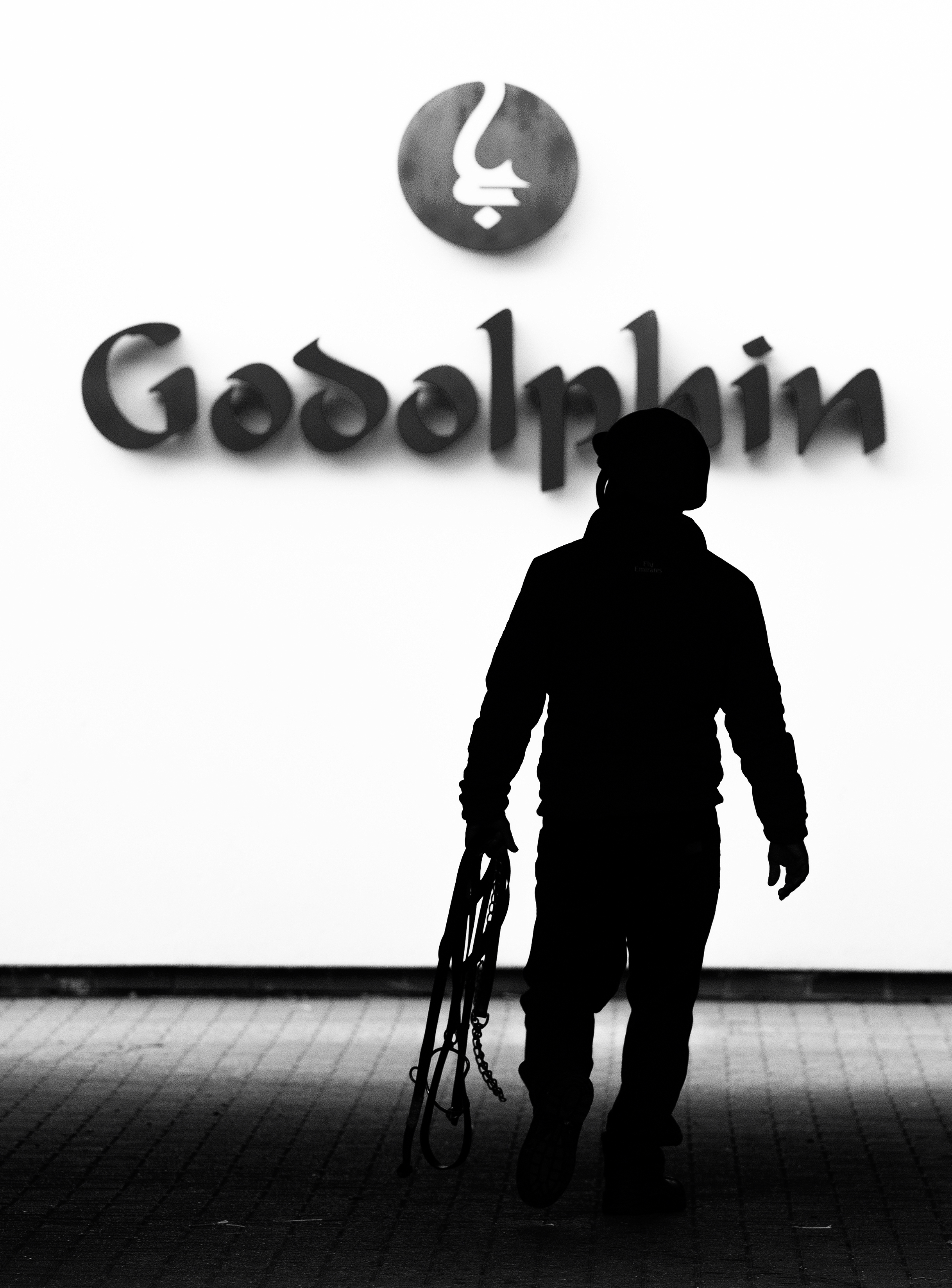Picture taken for Godolphin.
Godolphin, sponsored by Emirates, is the Maktoum family's private thoroughbred horseracing stable and was named in honour of the Godolphin Arabian, who came from the desert to become one of the tree founding stallions of the modern thoroughbred . Godolphin's headquarters are in Dubai. It operates two racing stables in Newmarket, UK, two in Sydney one in Melbourne, Australia and also has horses in training with independent trainers in Great Britain, Australia , France, Japan, USA and Ireland. UAE Vice President, Prime Minister and Ruler of Dubai, H.H Sheikh Mohammed Bin Rashid Al Maktoum is the driving force behind Godolphin.