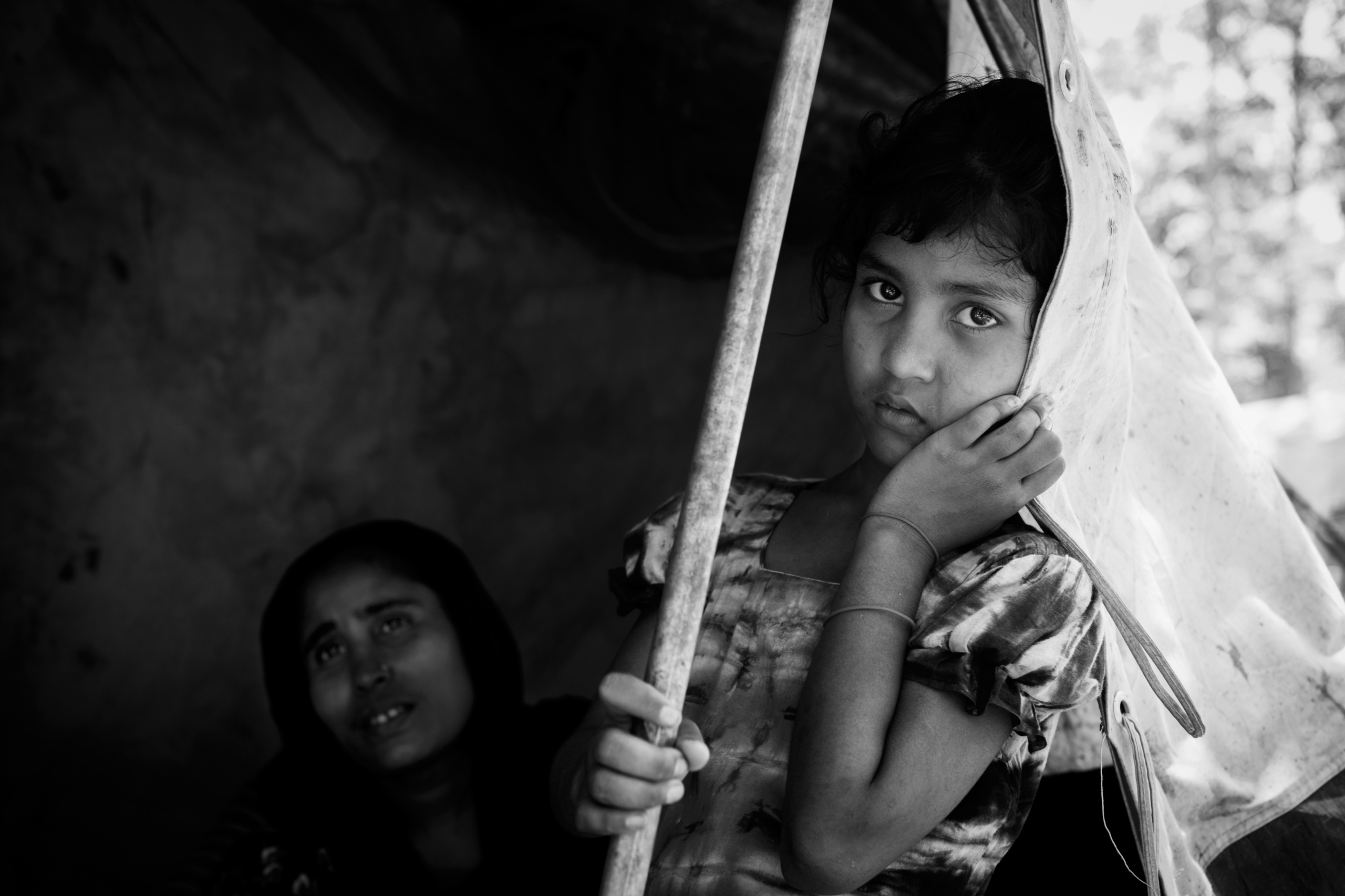 Bangladesh, Cox's Bazaar.
Rohingya refugee at the Kutupalong transit center. Over 650,000 Rohingya have crossed the border to Bangladesh since August last year, fleeing the violence.