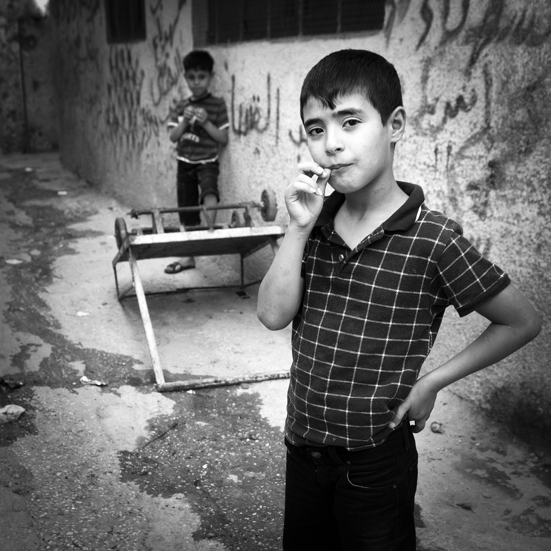 Bethlehem, Palestine.
Bethlehem street scene.