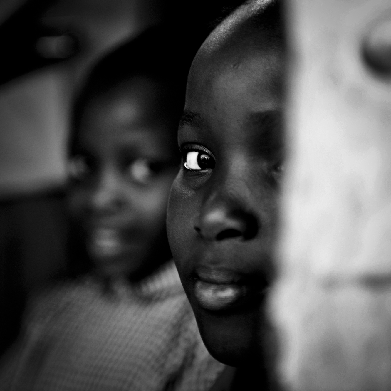 Nairobi, Kenya.
Kibera slum is located in Nairobi. It is the biggest and the poorest African slum