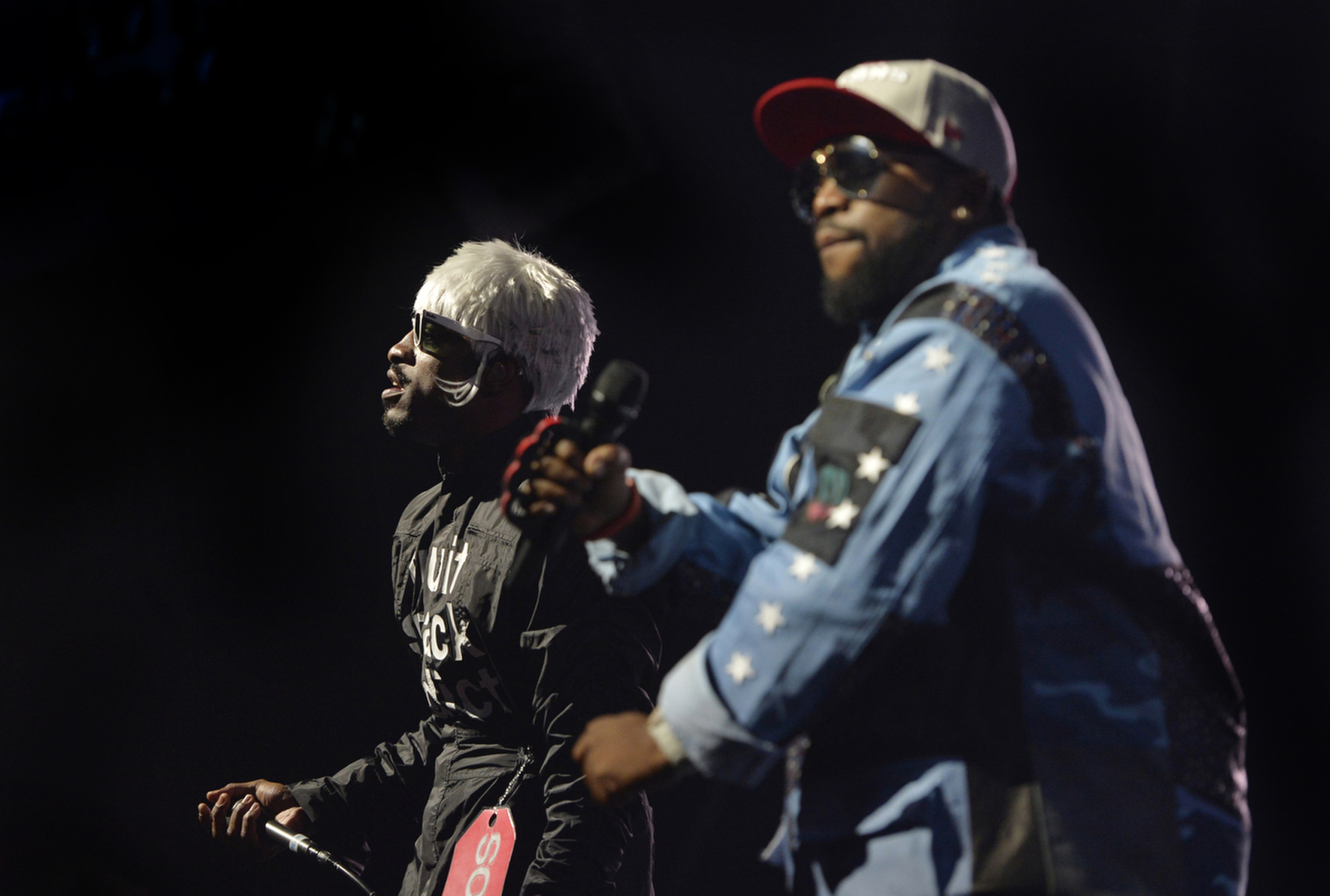 Outkast performs on stage at the Auditorium Stravinski during the 48th Montreux Jazz Festival on July , 2014.
