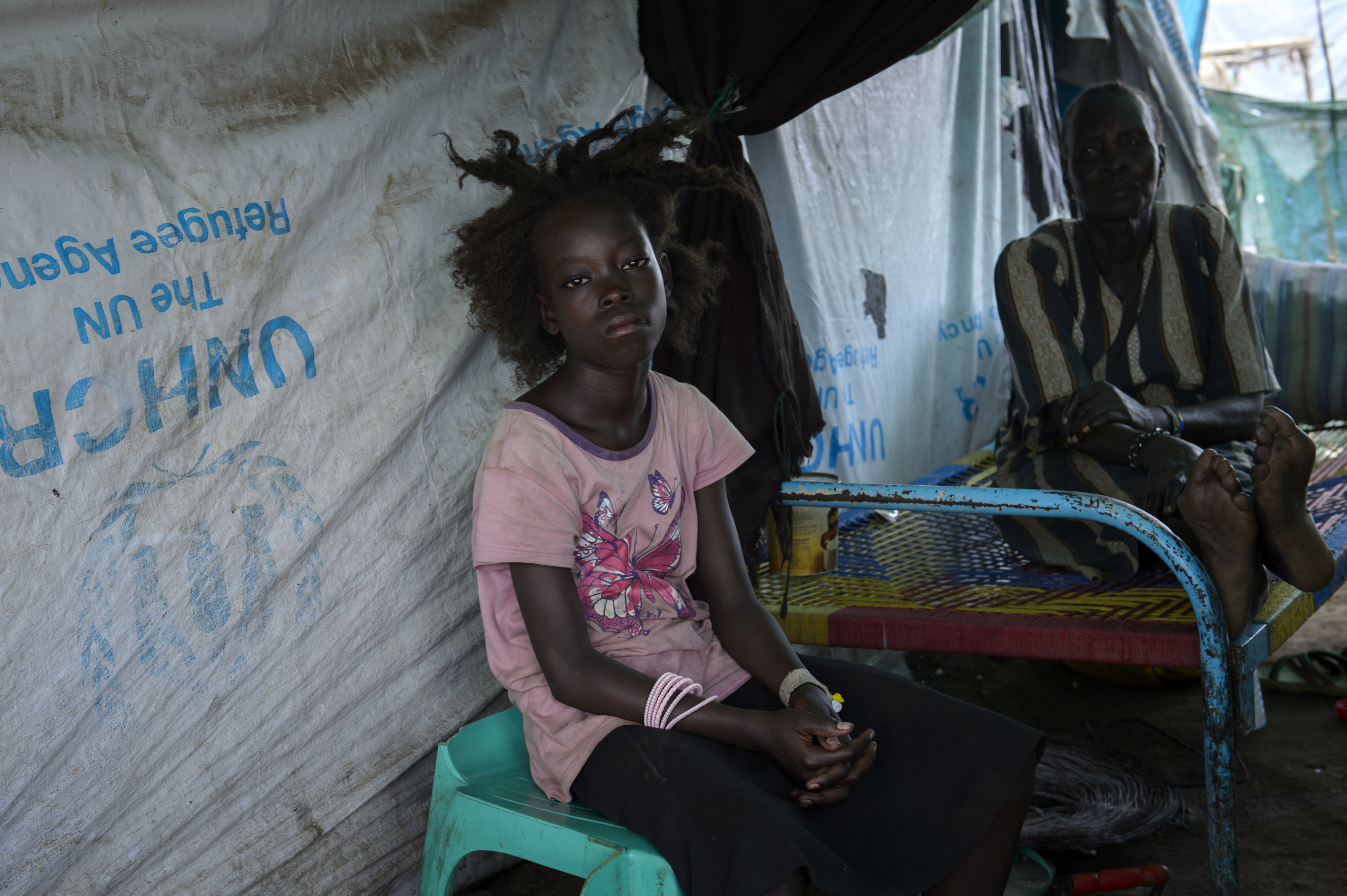 — SOUTH SUDAN
Juba, South Sudan.
Displaced persons from Dinka ethnic group are sheltered in a refugee camp under control of UN at Juba.
On 9th of July 2011 a new country will be born in Africa. The Republic of South Sudan will be the 54th African state and the 193rd nation in the world. But South Sudan is a very poor country, despite its large oil reserves, which account for 98 percent of its income.
South Sudan’s society is deeply divided along tribal lines. The main clan is the Dinka, a pastoral semi-nomadic population. Violence is endemic to the region, often as a consequences of cattle ownership issues. But violence is also very much fed by the uncountable number of weapons circulating in the country, the heavy legacy of a 30 year long civil war against North Sudan.