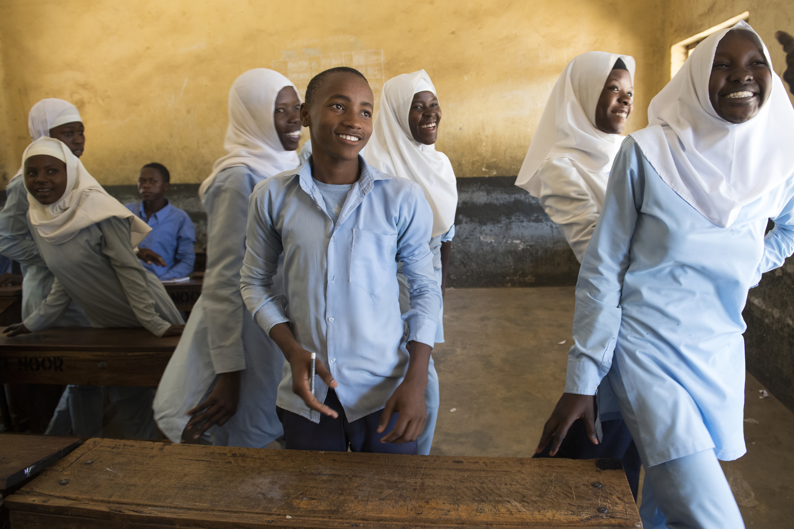 Soroti Uganda.
Muslim school.
Land conflict in Uganda is not only a matter of tribal boundries but is also interlinked with religious belief.