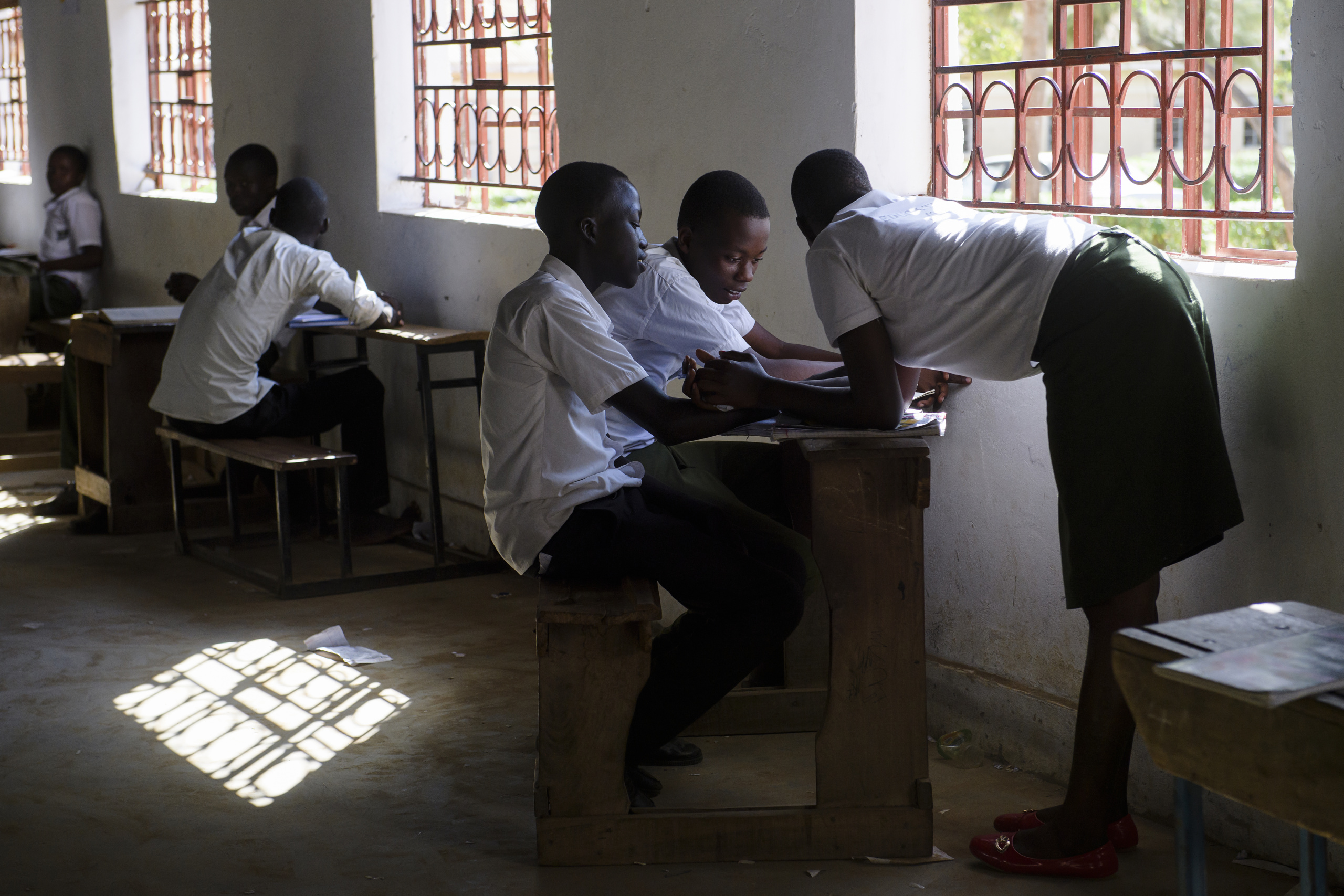 Soroti,UGANDA.
Light Senior Secondary School.
Report about Violence among the Kuman, Ties and Karamonjon.
School life.